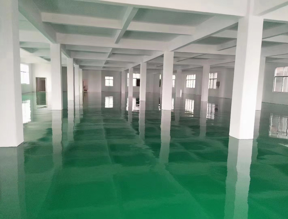 南京江宁区富力科技园厂房地坪漆工程项目